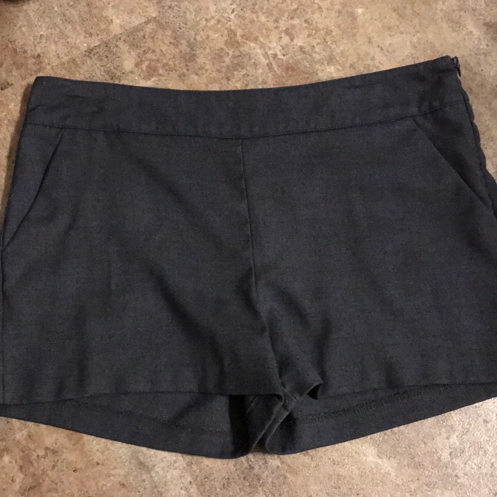 Forever 21 dark gray medium dress shorts